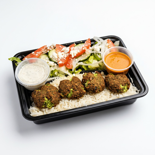Falafel Over Rice